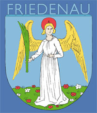 Das Friedenauer Wappen nach einem Entwurf von Prof. Otto Hupp