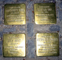 Stolpersteine in der Stierstraße Teil 1