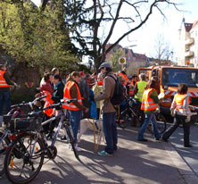 09.04.2011, 10 Uhr, Treffpunkt für alle Teilnehmer auf dem Friedrich-Wilhelm-Platz