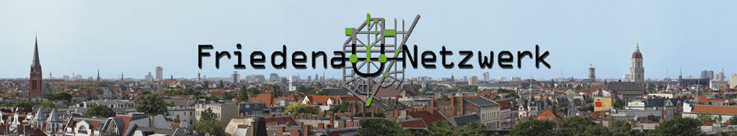 Friedenau-Panorama mit dem Friedenau-Netzwerk-Logo